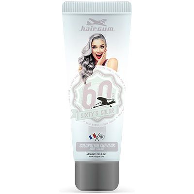 SIXTY'S SILVER PINK HAIRGUM 60ml